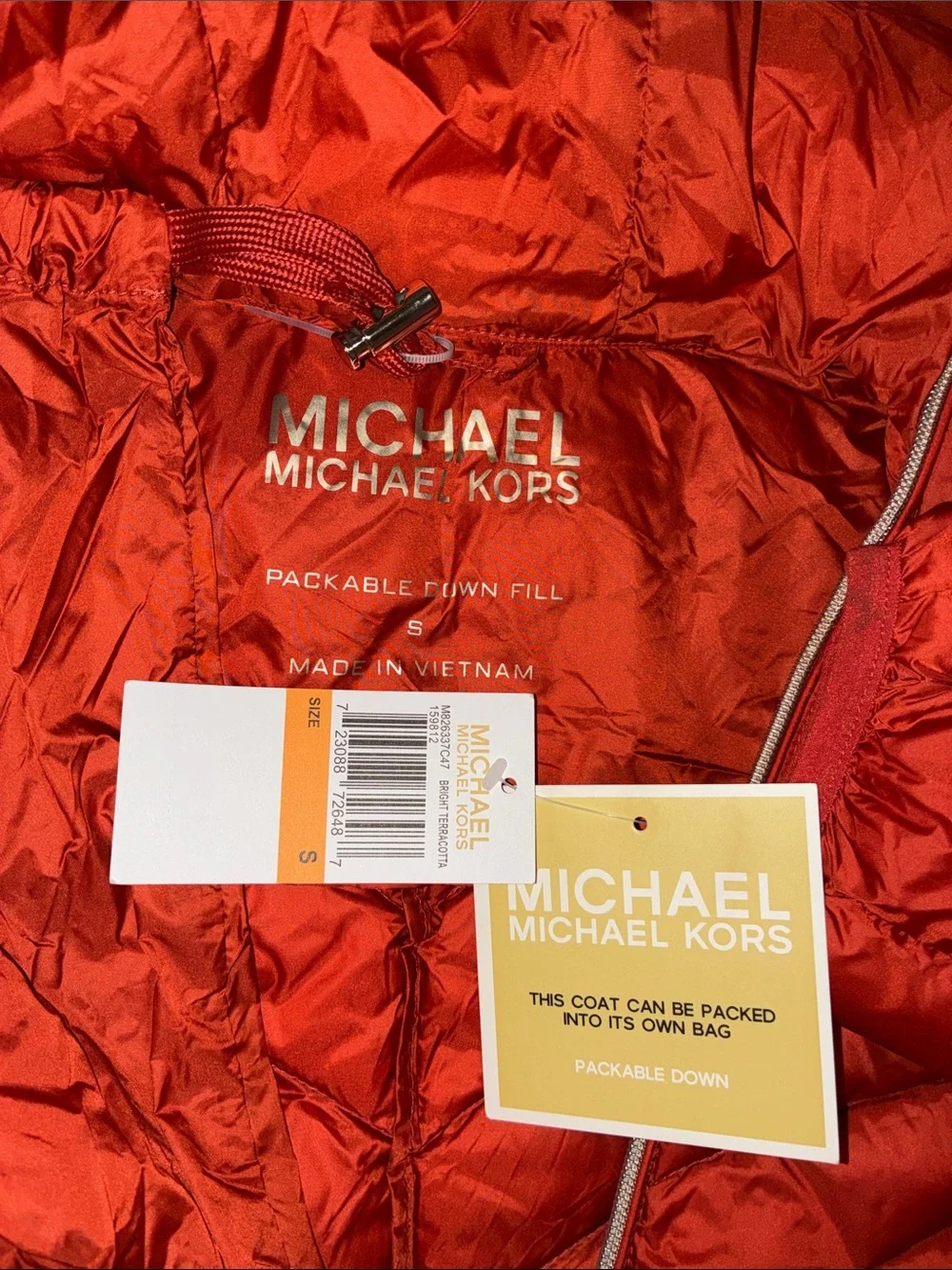 Michael Kors lightweight quilted